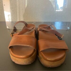 Vionic Jaime Brown platforms